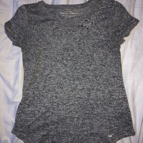 Heather grey xs Hollister t-shirt - Picture 2 of 5